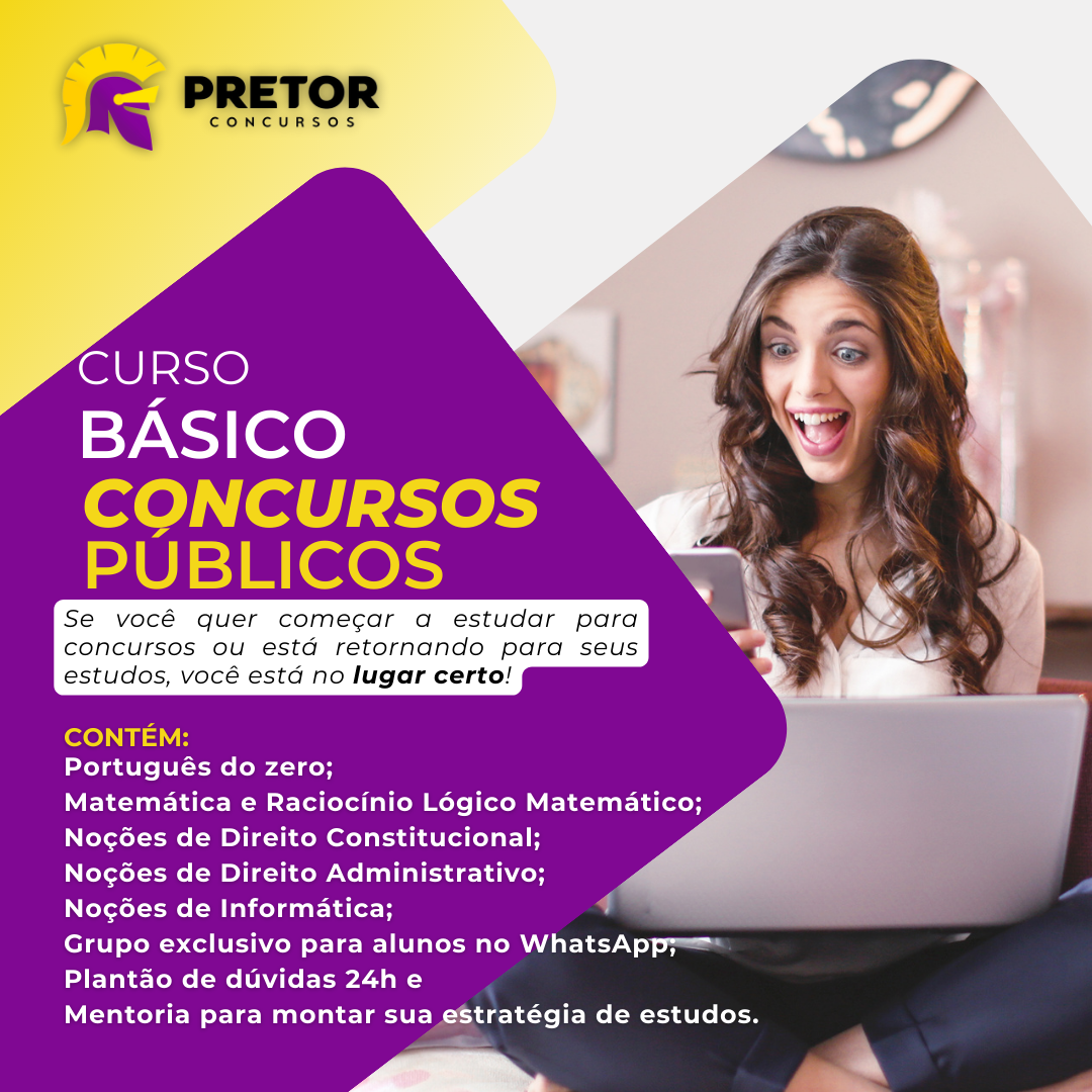 CURSO BÁSICO PARA CONCURSOS PÚBLICOS