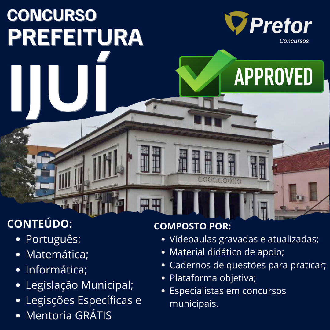 Preparatório – Prefeitura Ijuí